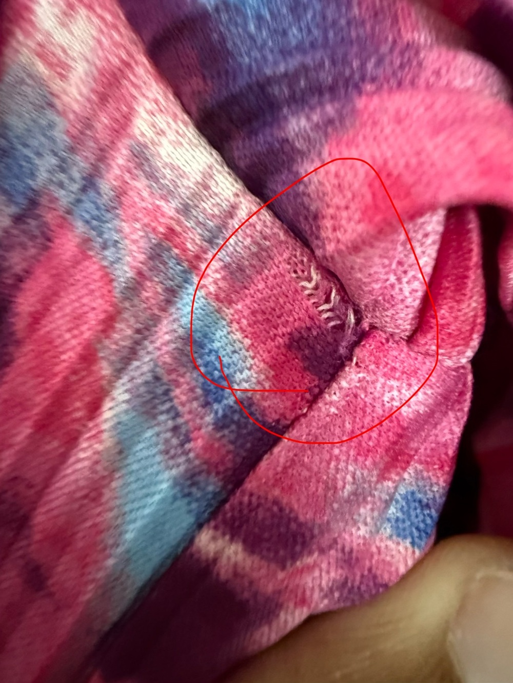 Scoop Pink & Blue Watercolor Maxi Dress - Picture 4 of 5